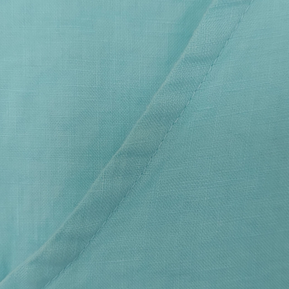 Coco Rose Turquoise Blue V-Neck Dress 3/4 Sleeve -One Size - Picture 9 of 14